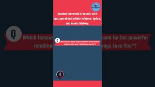 Which famous female singer was known for her powerful rendition....? #shorts #musichistory #quiz