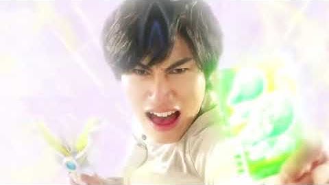 Ultraman Trigger Multi Type! To Ultraman Trigger Sky Type! Kengo Using Sphere Dimension Card!