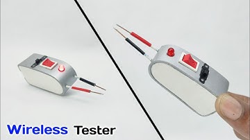 Wireless Tester कैसे बनाएं घर में || How to make Continuity tester at home....