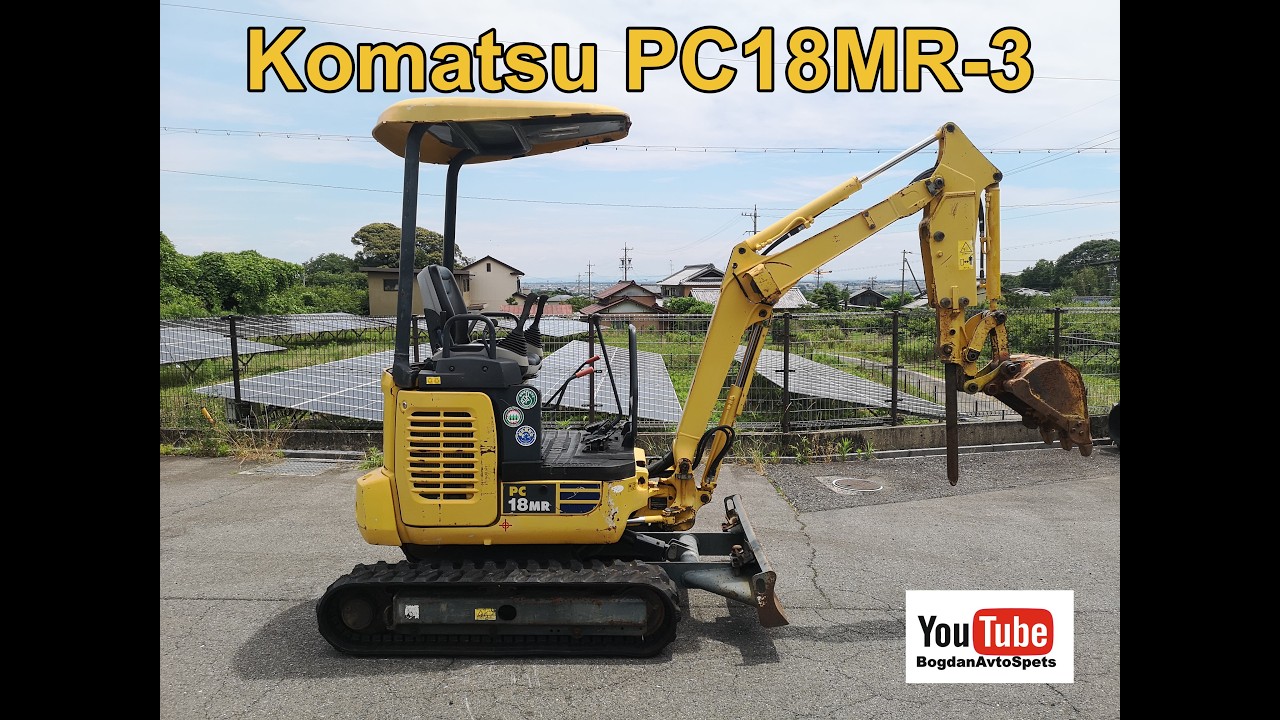 KOMATSU PC18MR-3☆コマツ ミニショベル☆1180Hr☆ブレーカーアーム