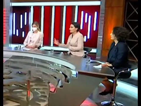 ეს არის რუსეთის პარტიის წევრი - თაკო ჩარკვიანი ნათია მეზვრიშვილს დაუპირისპირდა