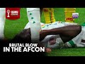 Mali Vs Senegal A Brutal Hit Leaves Pathé Ciss On The Ground AFCON 2025 Highlights