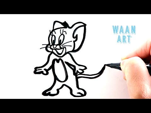 วีดีโอ: วิธีการวาดเจอร์รี่ด้วยดินสอ