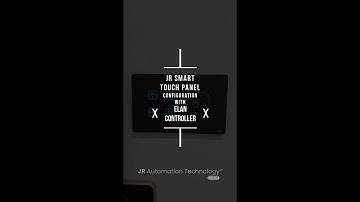 JR Smart Touch panel Configuration With ELAN Controller by JR Automation Technology Pvt Ltd