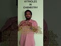 VITRIOLS IN CHEMISTRY