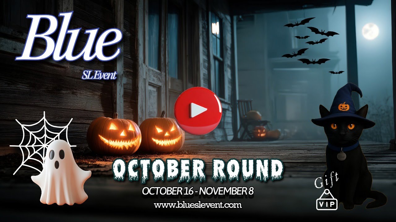 The spooky magic has arrived at Blue Event!  