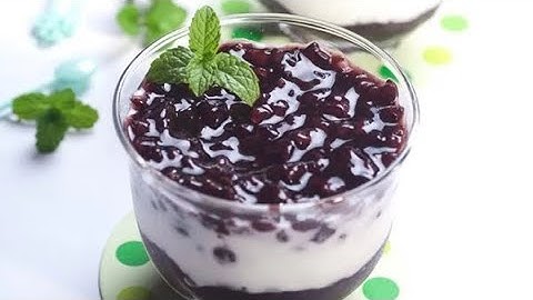 Sữa chua nếp cẩm - trái Cây ngon ở Phố Cổ -Đi du lịch ở Hà Nội ăn gì ở đâu chơi gì cùng Cát Cát nhé