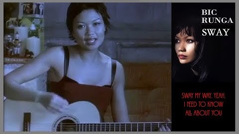 Bic Runga – SWAY (Official Music Video with LYRICS)