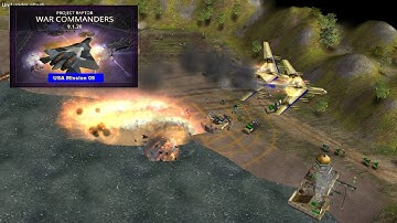 Command and Conquer Generals - Project Raptor  - ⚡️ USA Mission 05  ⚡️