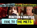 Ode to the Mets - The Strokes - Julian Casablancas REACTION & VOCAL ANALYSIS