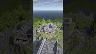 Minecraft medieval timelapse #shorts #minecraft #viral