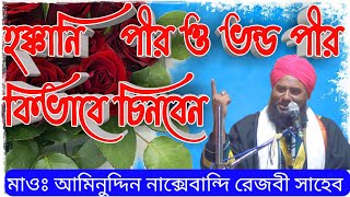 হক্কানী পীর ও মুর্শিদ কাকে বলে | মাওলানা আমিনুদ্দিন রেজভী সাহেব | Aminuddin Waz 2021