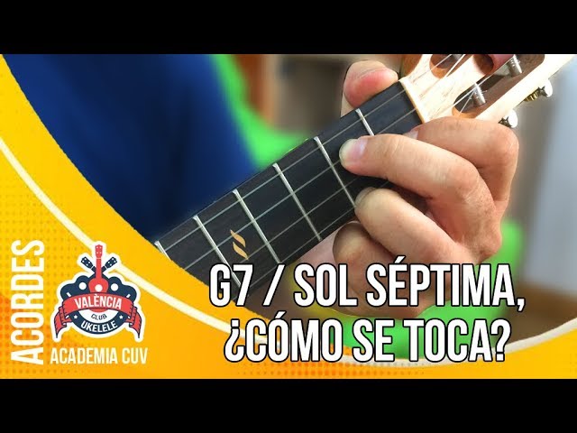 Todo sobre el acorde G7 y escala de Sol7 con la guitarra