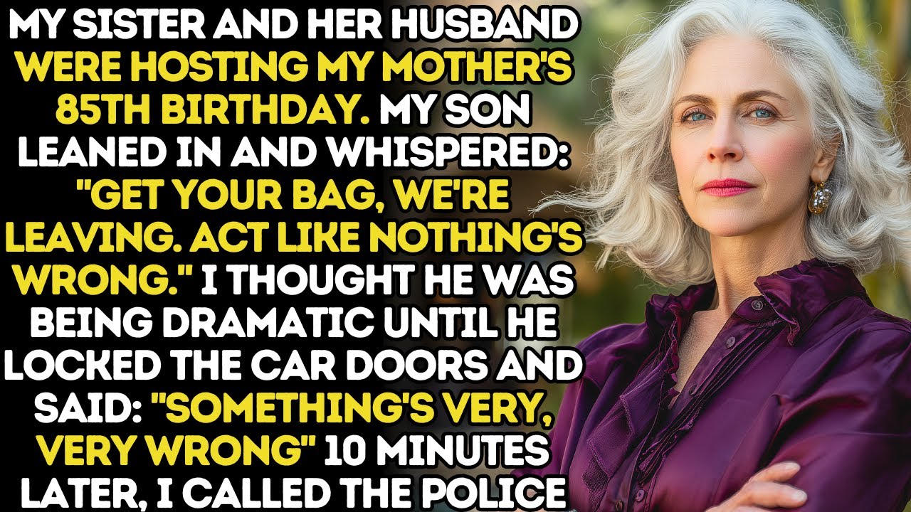 I Thought It Was Just My Mother’s Birthday Until My Son Locked the Car and Said, 'Something’s Wrong