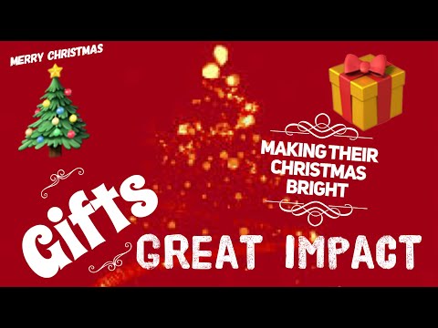 GREAT IMPACT making their Christmas brighter