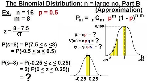 Prob & Stats - Random Variable & Prob Distribution (47 of 53) Standard Deviation n=large #