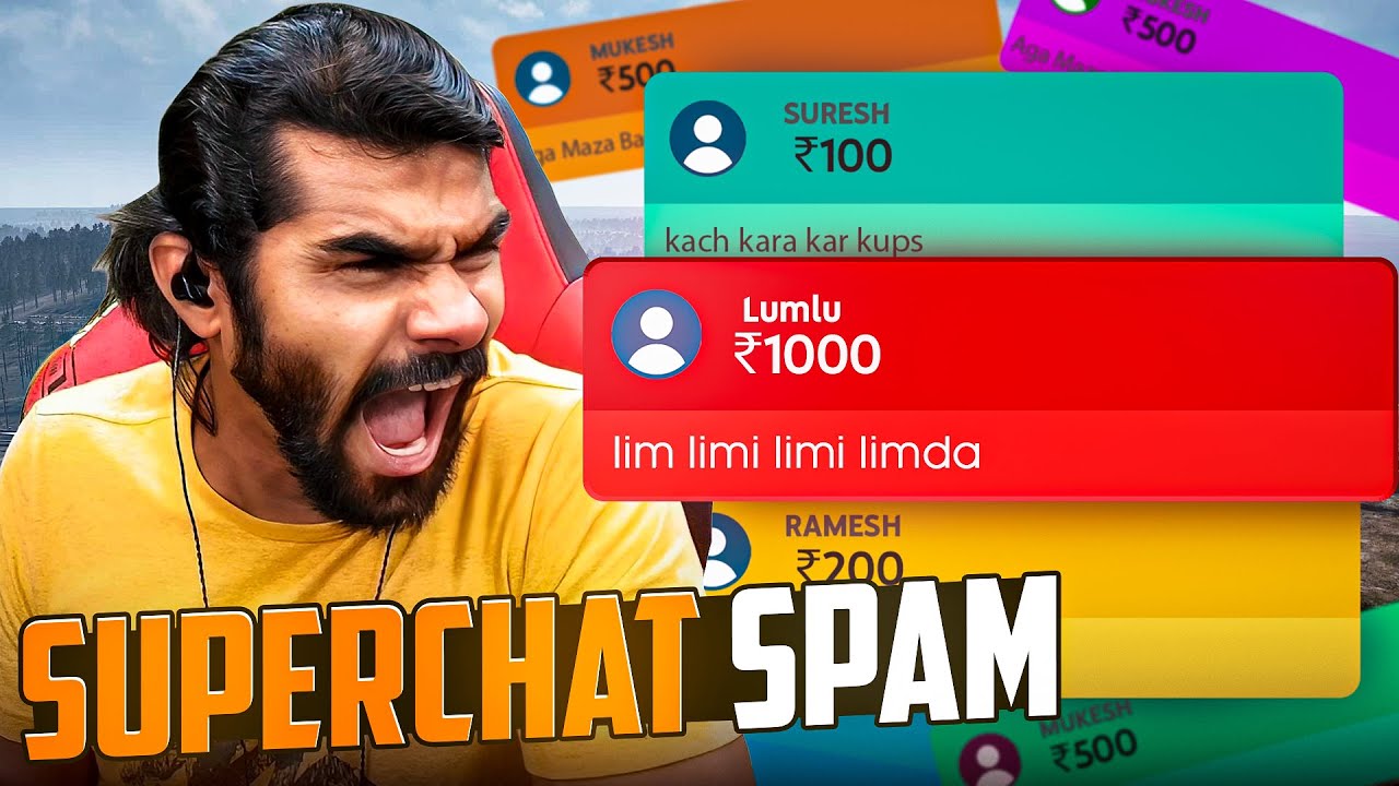 Chat Trolls Me With Super Chat Spam