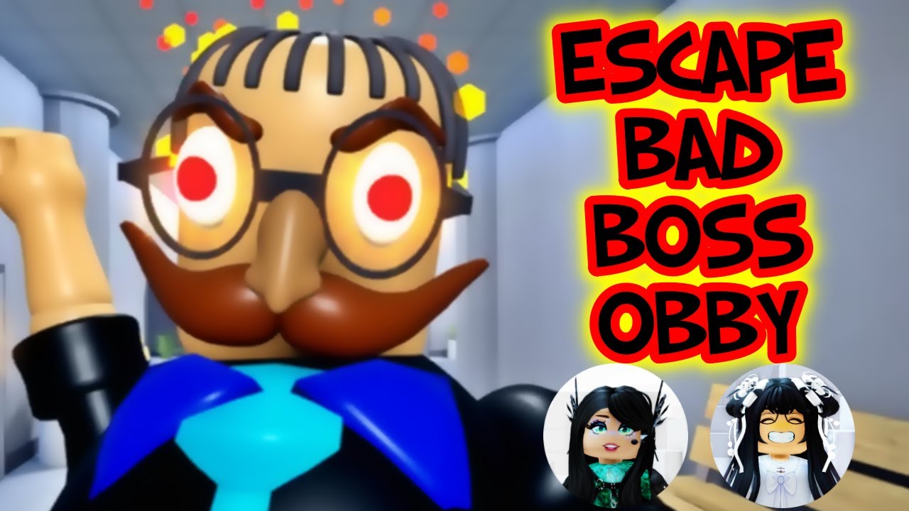 ESCAPE BAD BOSS OBBY (FIRST PERSON OBBY!) ROBLOX YouTube