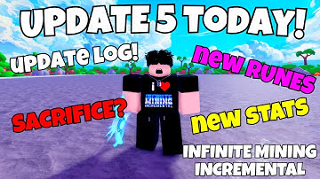 UPDATE 5 IS TODAY IN INFINITE MINING INCREMENTAL!