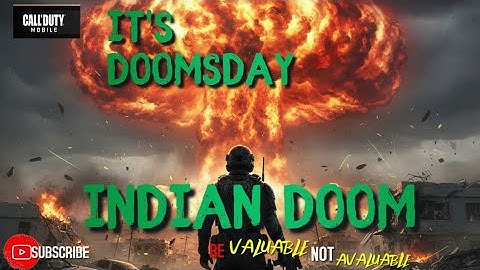 🔥💣 DROPPED A NUKE ON THEM! Nuclear Bomb Gameplay in COD Mobile | Indian Doom 💀🇮🇳