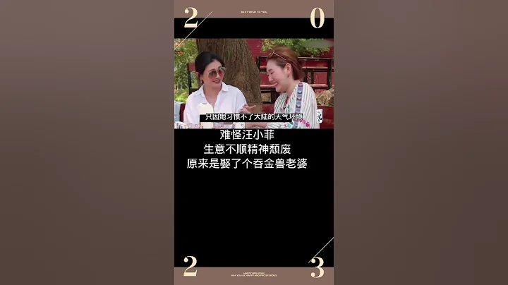 難怪汪小菲 生意不順精神頹廢 原來是娶了個吞金獸老婆 #克夫 #大s汪小菲 #紀實 #汪小菲 #汪小菲大s張蘭 #大s汪小菲 #大s #徐熙媛 #吞金獸 - 天天要聞