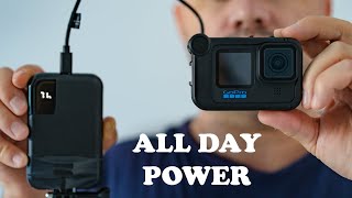 GoPro Hero 11 external battery tests with media mod on: GOOD NEWS!