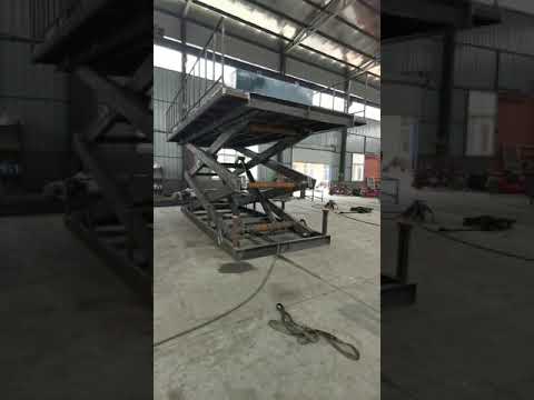 Scissor lifting platform