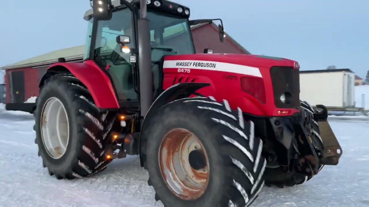Jordbrukstraktor Massey Fergusson 6475 Dyna 6