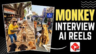 Monkey Interview AI Videos Kaise Banaye? | Create Monkey Interview AI Videos For Free screenshot 2