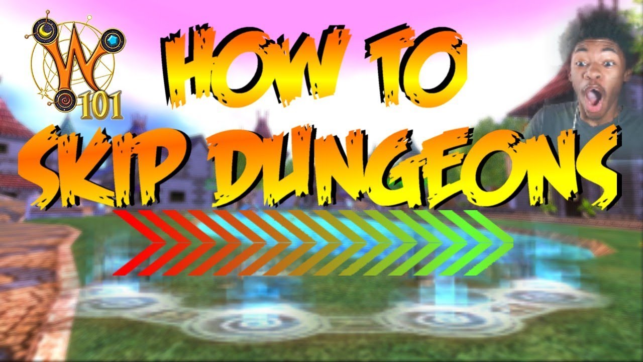 How to SKIP EVERY DUNGEON In Wizard101! (BIG GLITCH)