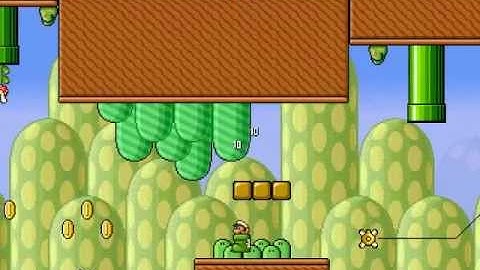 SMBX Custom Level: Wooden Skyland