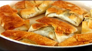 Хрустящие конвертики из лаваша с начинкой /ПРОСТО ВКУСНО Хрустящие конвертики из лаваша с начинкой /ПРОСТО ВКУСНО