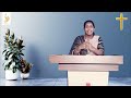 "மயக்கம்" - Message by Sis. Sheeba Raja - Sheeba Serves the Saviour