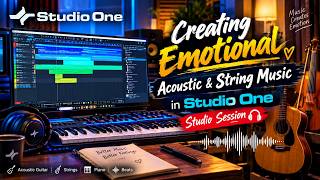 Creating Emotional Acoustic & String Music in Studio One | Studio Session screenshot 4