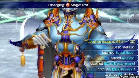 DISSIDIA FINAL FANTASY How to power level from 1-100.