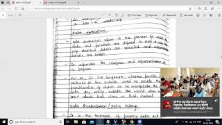 Unit V Part VIII_Data Abstraction and Encapsulation