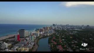 Miami Beach Dji Mavic Drone Memorial Day 2017 Fontainebleau