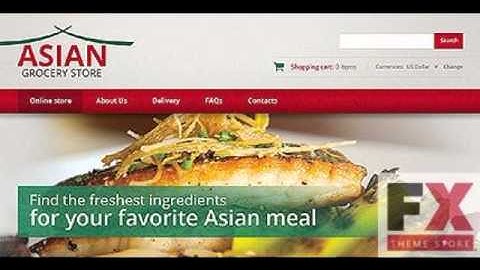 Preview White Grocery Store VirtueMart Template by Hermes