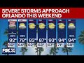 Orlando PM Weather: Storms approaching, temps rise to mid-90s