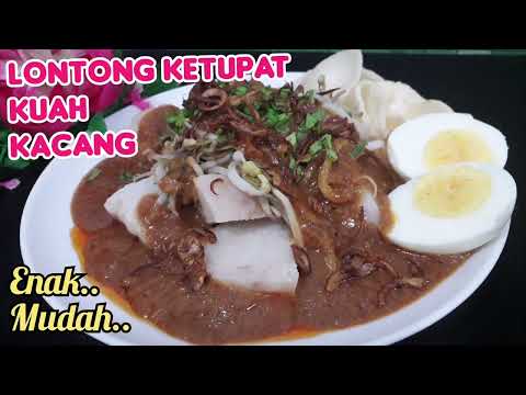 Resep Bumbu Kacang Lontong Sayur