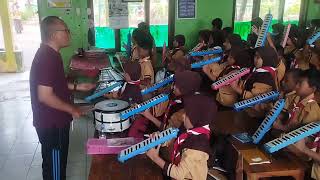 SDN 1 Tanjungmojo Latihan Drumband Part Melodies \