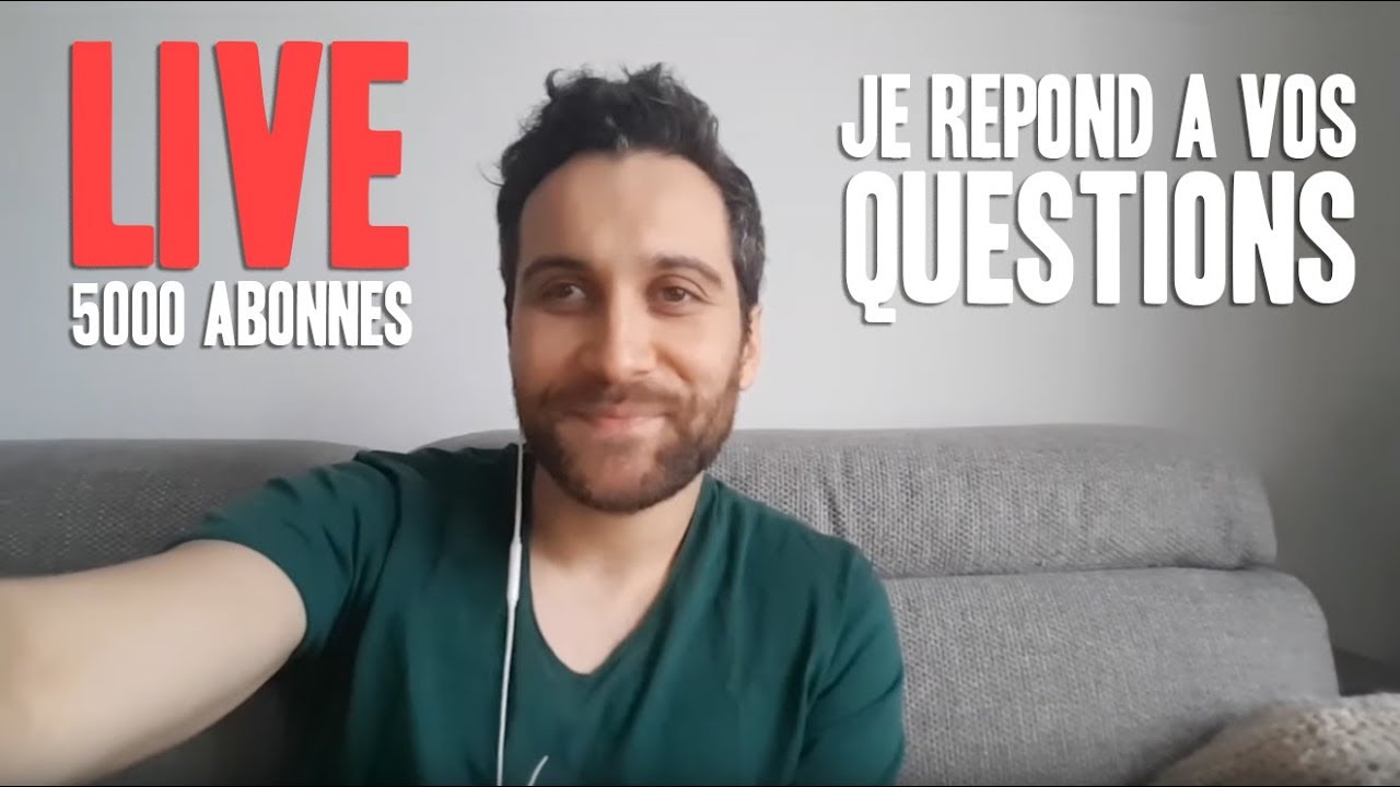 Téléchargement gratuit Images Live Pour Feter Mes 5000 Abonnes Seb Mellia Youtube actualisé par
