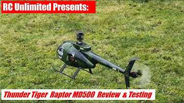 MD500 Scale Gunship Helicopter