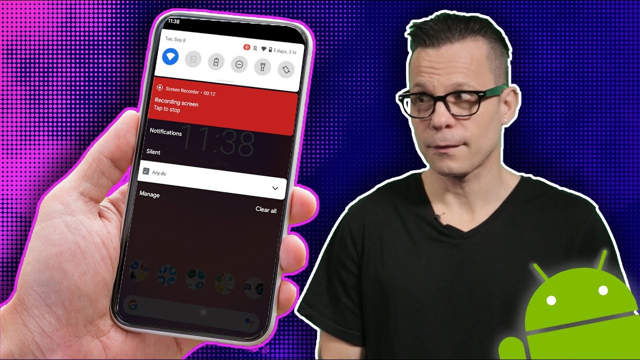 Android 11: How to record your screen - YouTube