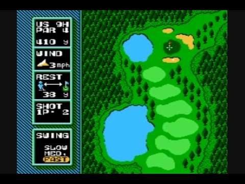 NES Open Tournament Golf - 1991 - Playthrough: U.S. Course