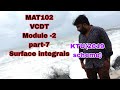 MAT102/module -2/part-7/Surface Integral/KTU(2019 scheme)
