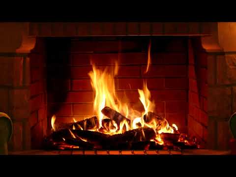 Сrackling Logs In The Fireplace 1 Hour. Потрескивание Поленьев В Камине 1 Час.