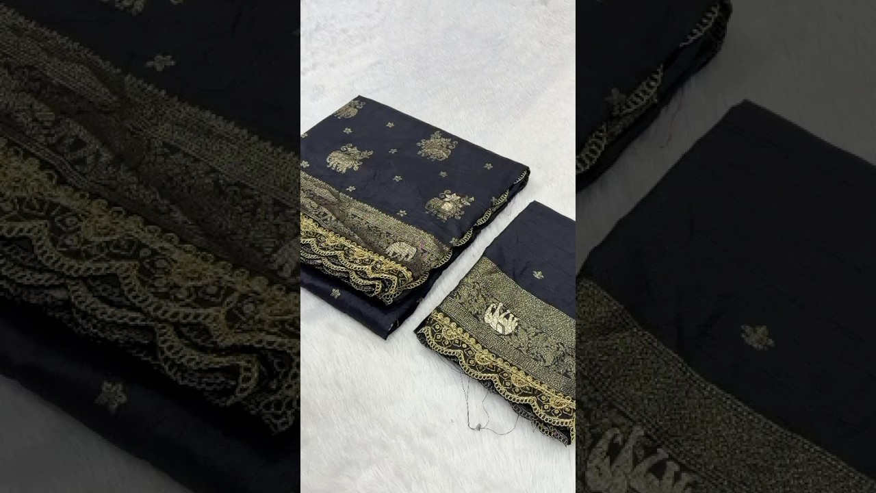 Pure Khadi Dolla Cotton Designer Bridal Saree with Sabyasachi Scallop Border