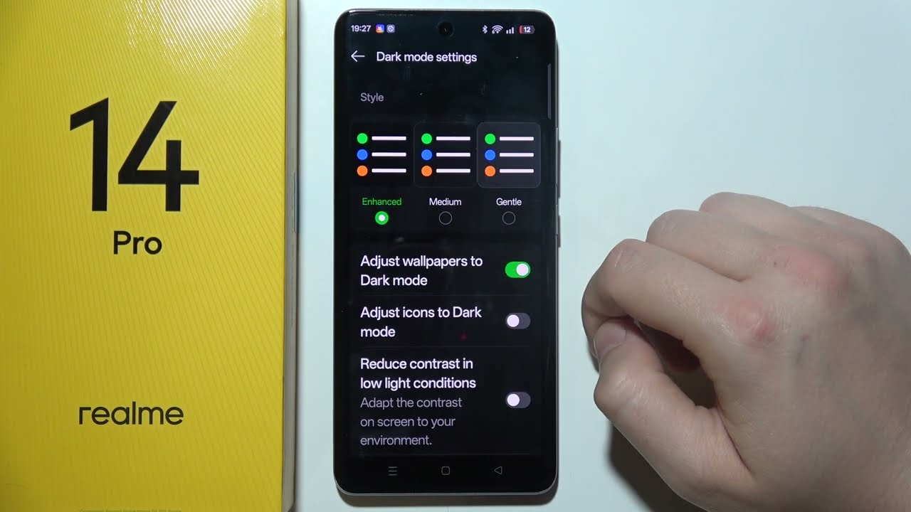 Realme 14 Pro: How to Turn On Dark Mode