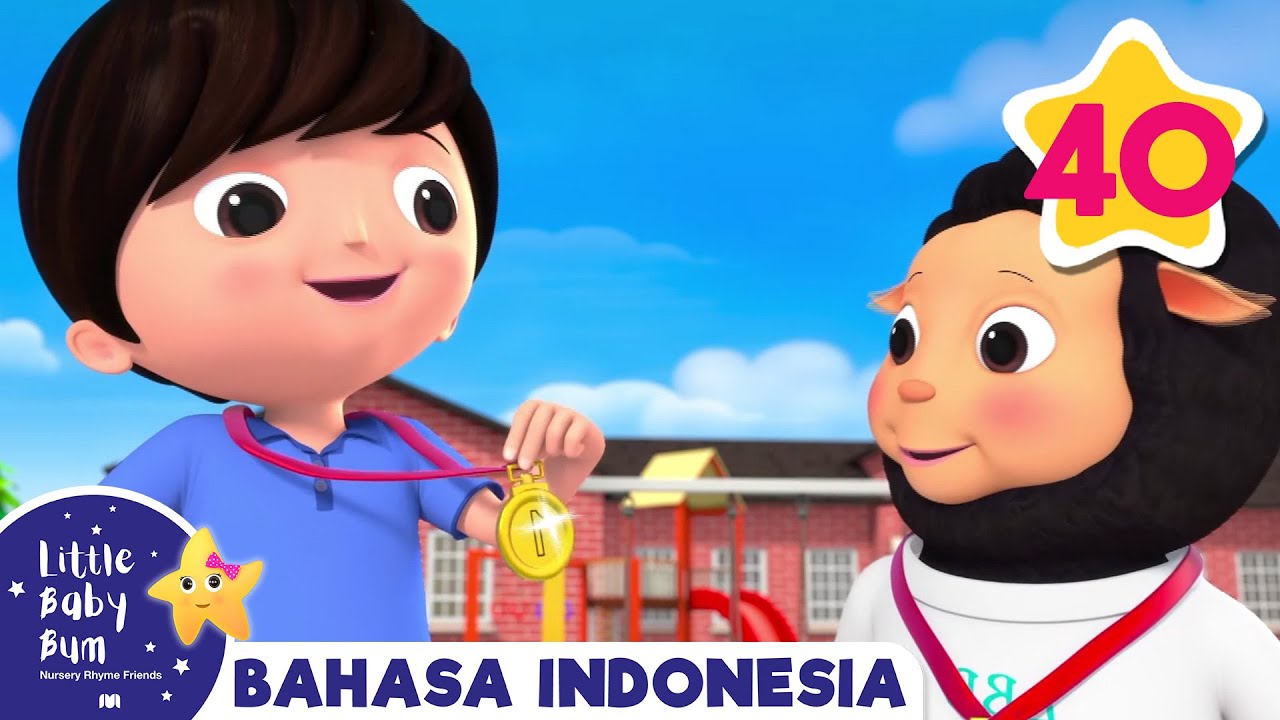 Lagu Berolahraga (Lagu Sehat) | Kartun & Lagu Anak Populer | @Little Baby Bum Bahasa Indonesia